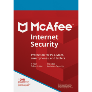 Macfee Internet Security – 1-Year / 1-Device